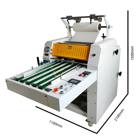M&aacute;quina laminadora de presi&oacute;n hidr&aacute;ulica semiautom&aacute;tica con control PLC HP-720Z