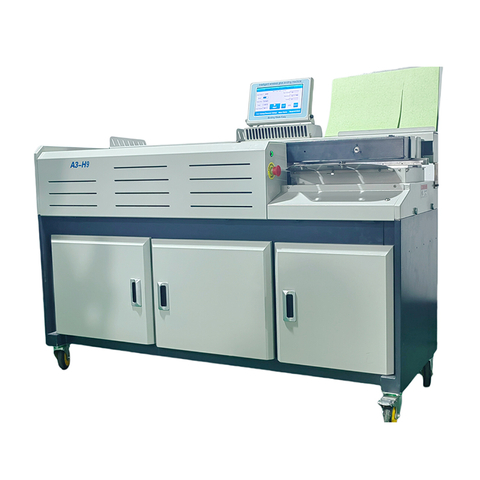 A3-H9 지능형 PLC 고속 핫 글루북 바인딩 기계 