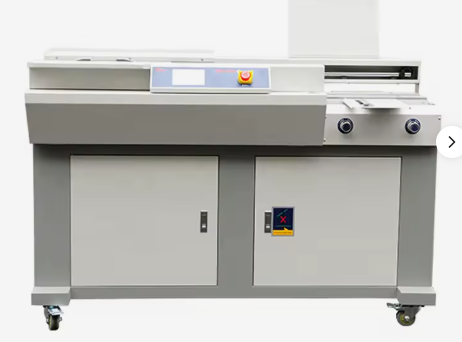 Encuadernadora autom&aacute;tica perfecta BM600 | Carpeta de libros con pegamento termofusible de 420 mm con fresa