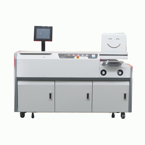 TM600 10.4인치 터치 스크린 및 측면 접착제를 갖춘 고속 자동 완전 제본기