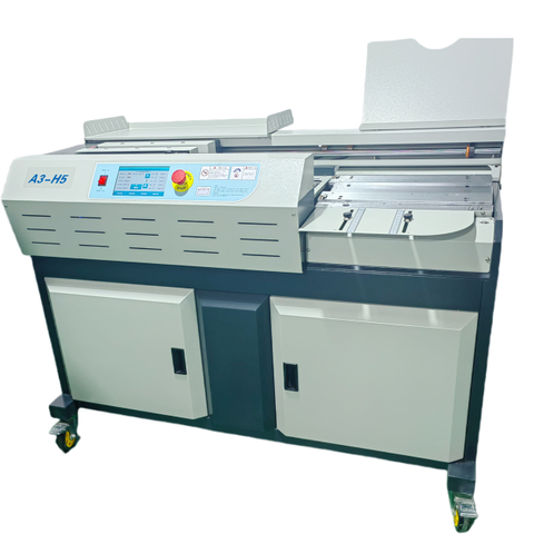 Machine &agrave; relier automatique robuste A3-H5 avec syst&egrave;me de colle lat&eacute;rale